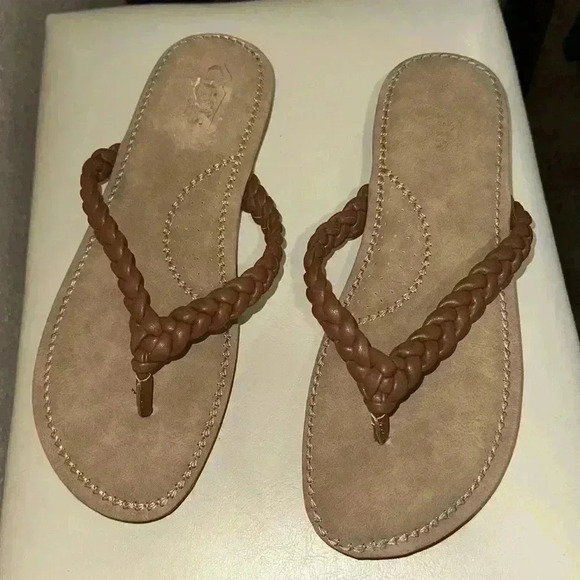 White mountain flip-flops size 9 Brown - Picture 2 of 3
